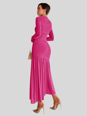 VESTIDO DE TUL DRAPEDO 19 CLRS