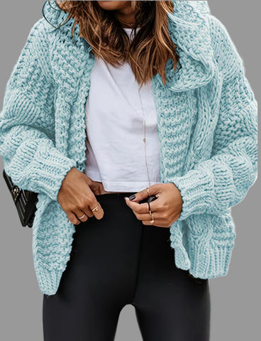 CHAQUETA CROP PUNTO CON CAPUCHA 7 CRS
