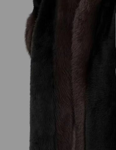 ABRIGO OVER FAUX FUR CON CUELLO ZORRO 2 CLRS