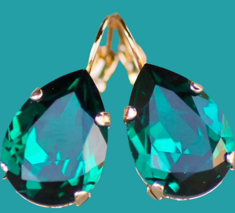 PENDIENTES DE CRISTAL DE GOTA 2 CLRS