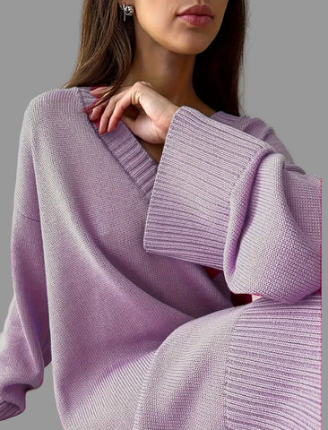 VESTIDO JERSEY DE PUNTO OVERSIZED 5 CLRS