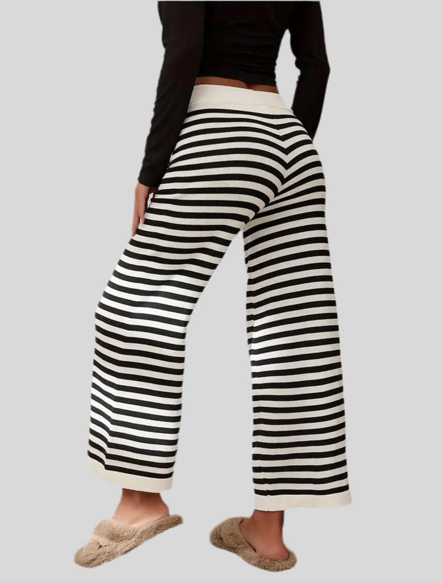 PANTALÓN DE RAYAS ESTILO MARINERO 4 CLRS