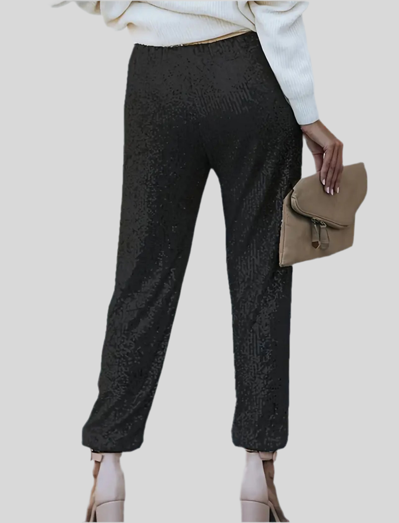 PANTALÓN LENTEJUELAS TOBILLO 6 CLRS
