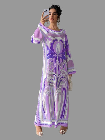 KAFTAN ESTAMPADO FLOR 2 CLRS