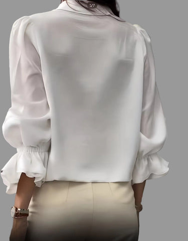 CAMISA TABLEADA CON PUÑOS FRUNCIDOS 8 CLRS