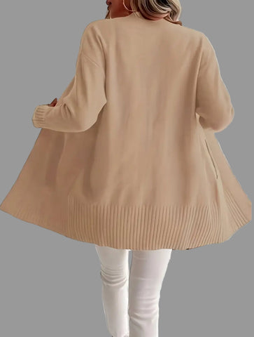 CHAQUETA DE PUNTO OVERSIZED MUY AMPLIA 20CLRS