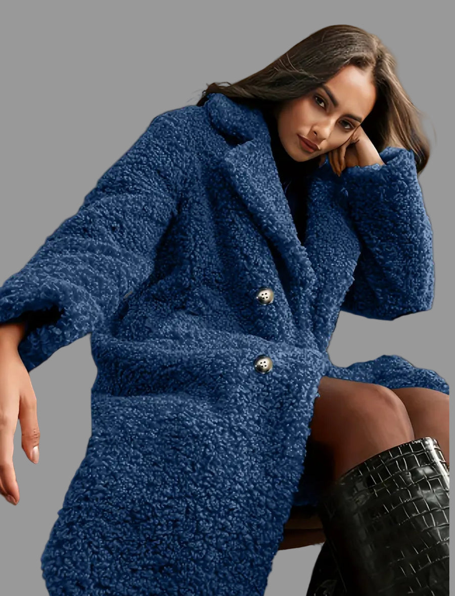 ABRIGO DE PELO RIZADO ECOLÓGICO 5 CLRS