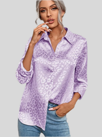 CAMISA SATÉN RELIEVE A PRINT 11 CLRS