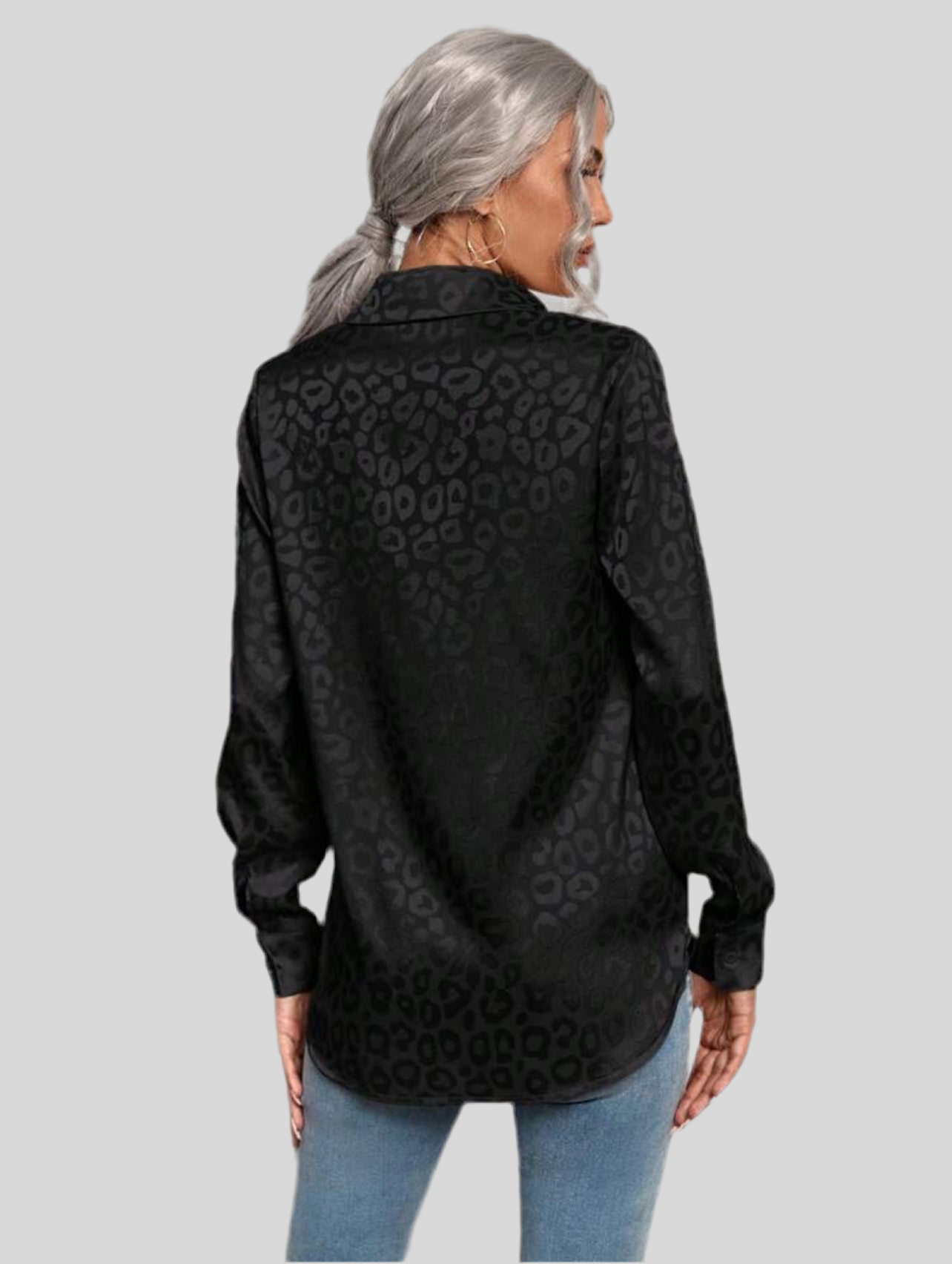 CAMISA SATÉN RELIEVE A PRINT 11 CLRS