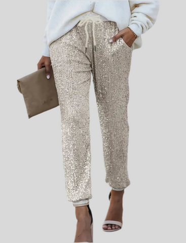 PANTALÓN LENTEJUELAS TOBILLO 6 CLRS