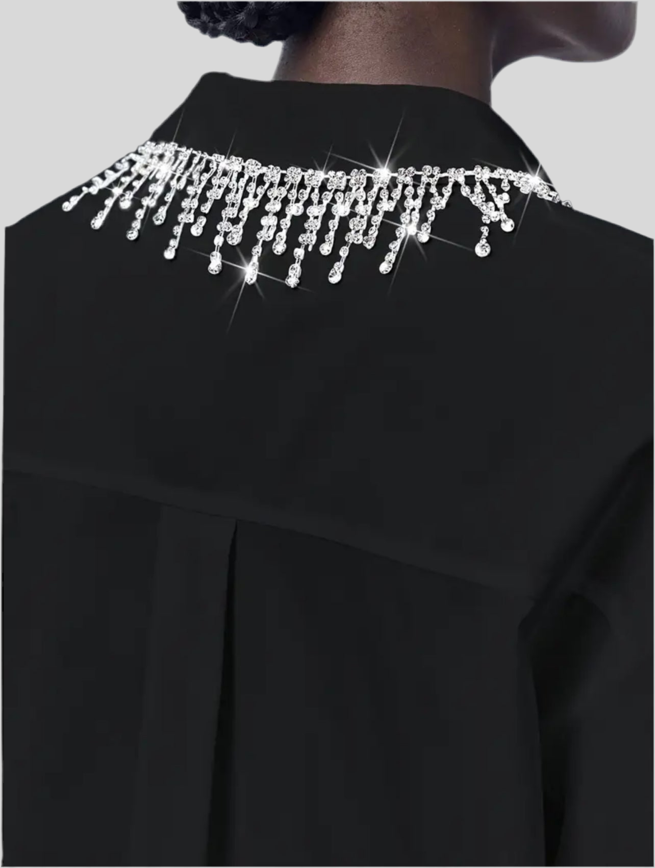 CAMISA CLÁSICA CON CRISTALES 2 CLRS
