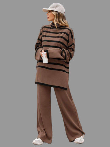 CONJUNTO DE PUNTO JERSEY RAYAS 12 CLRS