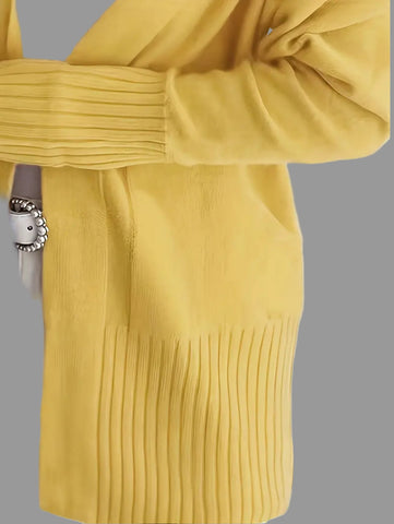 CHAQUETA DE PUNTO OVERSIZED MUY AMPLIA 20CLRS