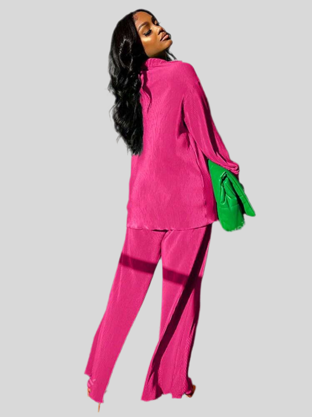 OVERSIZE PLEATED SET 16 CLRS