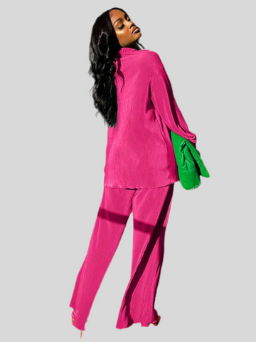 OVERSIZE PLEATED SET 16 CLRS