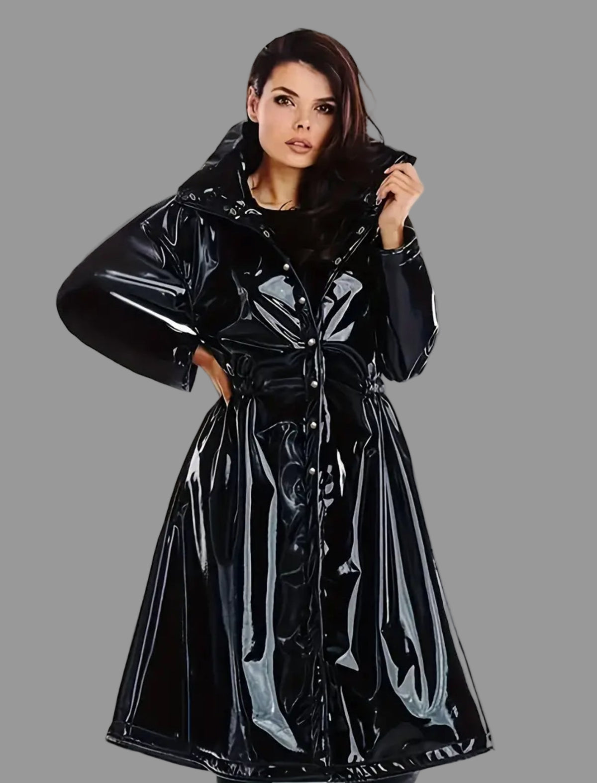 TRENCH DE CHAROL PARA LLUVIA 2 CLRS