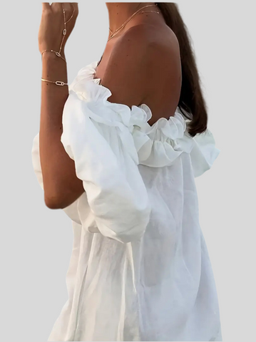 VESTIDO VERANO OPEN SHOULDERS 6 CLRS