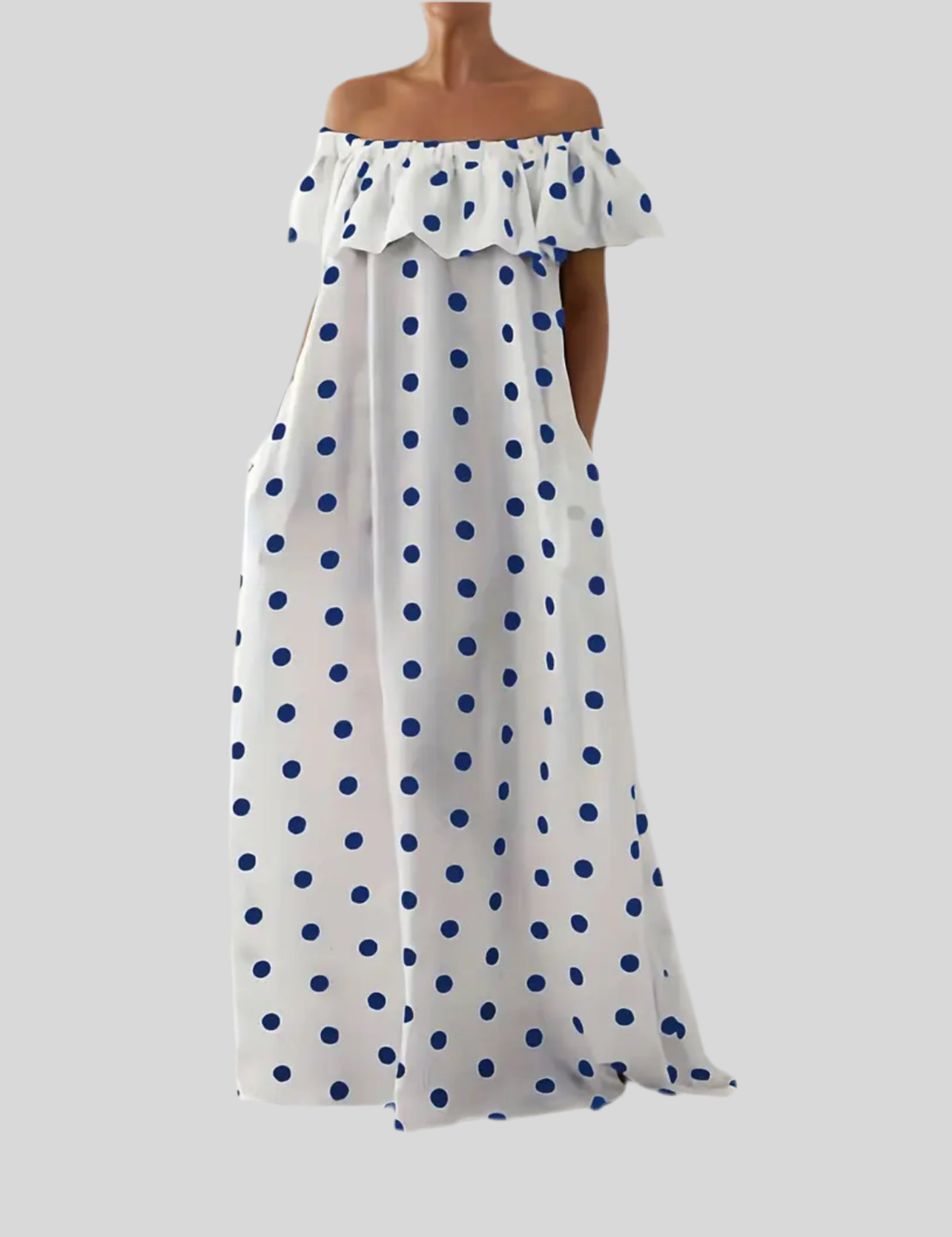 VESTIDO OVERSIZE LUNARES 3 CLRS