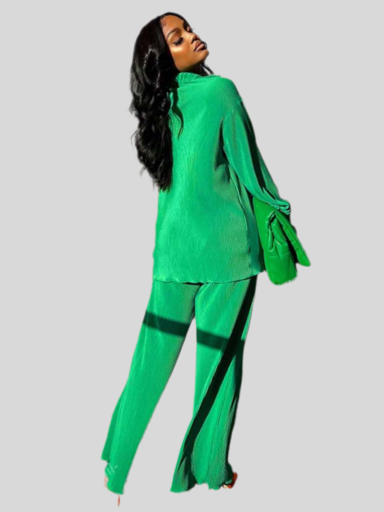 OVERSIZE PLEATED SET 16 CLRS