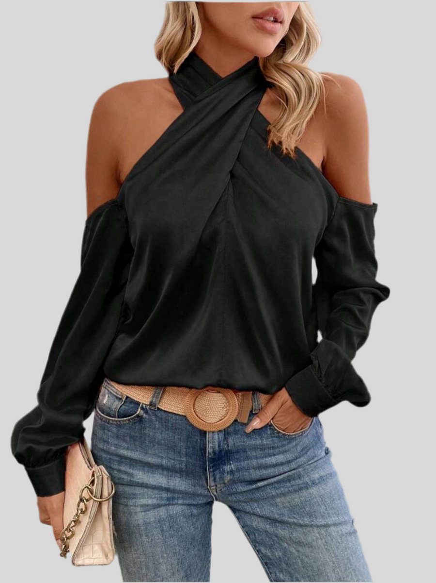 CAMISA DE HOMBROS ABIERTOS 5 CLRS