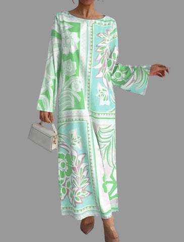 KAFTAN AMPLIO ESTAMPADO 2 CLRS