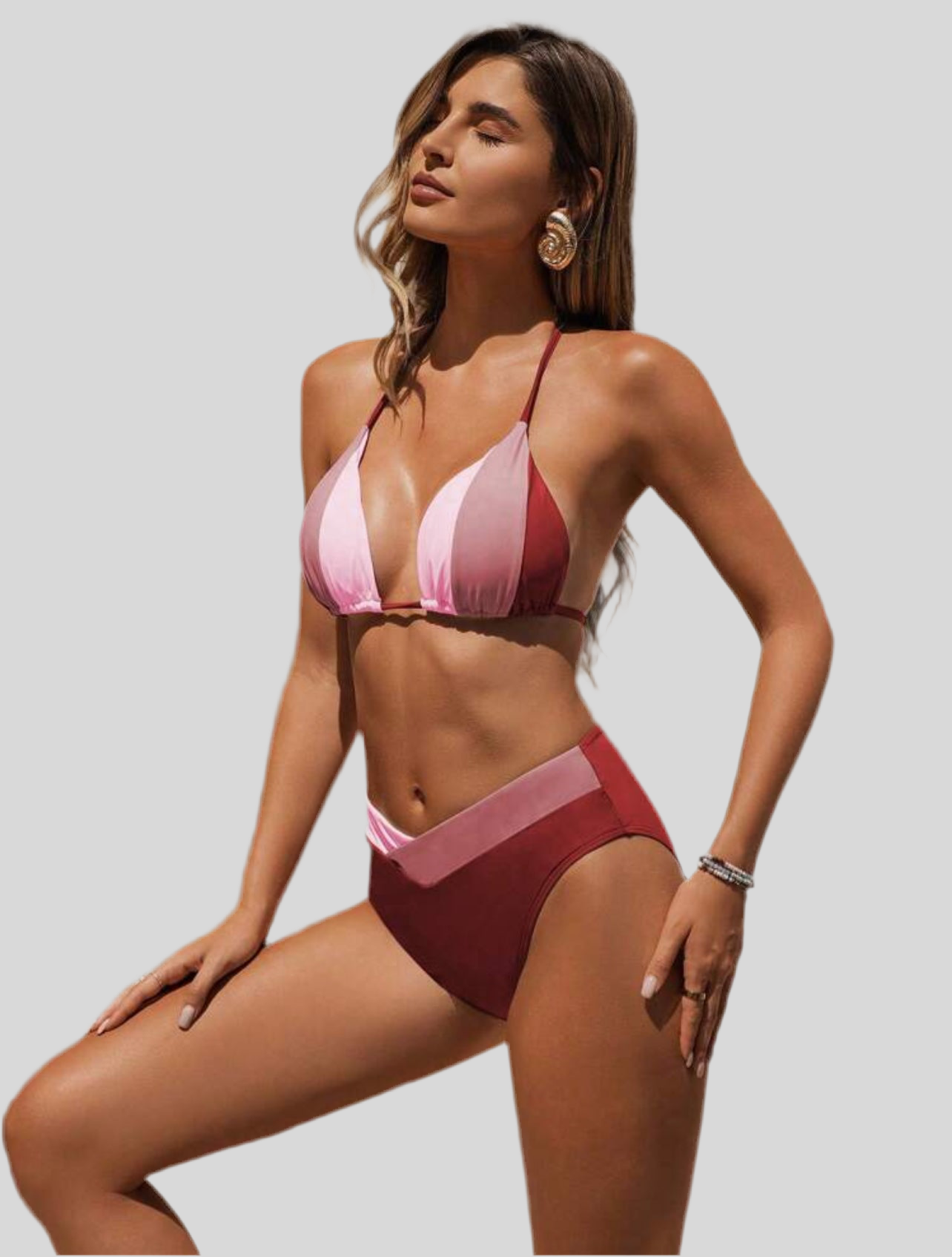 BIKINI TRIÁNGULO TRICOLOR 5 CLRS