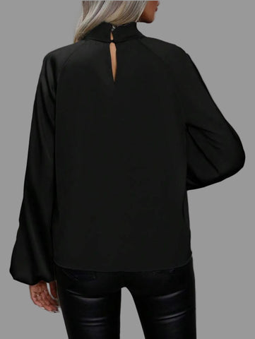 CAMISA DE SATÉN CON NUDO 8 CLRS