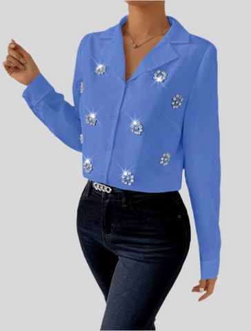 CAMISA CLÁSICA CON DIAMANTES 2 CLRS