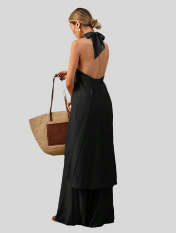 CONJUNTO TOP LARGO CON LAZO 6 CLRS