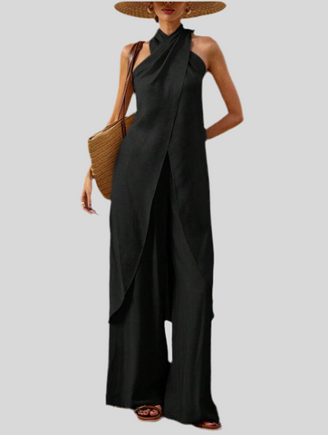 CONJUNTO TOP LARGO CON LAZO 6 CLRS
