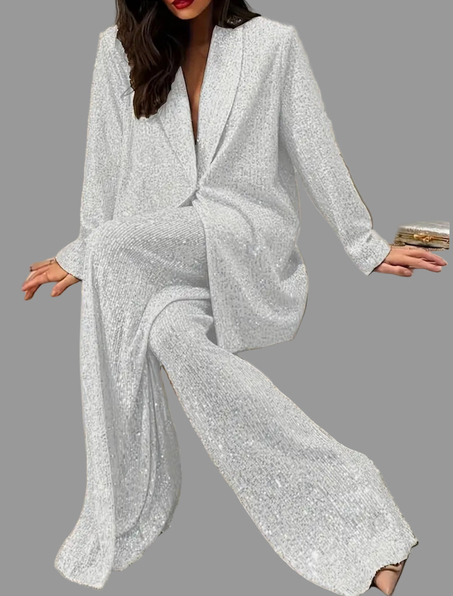 CONJUNTO DE PANTALÓN OVRSIZED LENTEJUELAS 5 CLRS