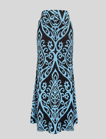 FALDA LARGA DE LYCRA SIRENA 3 CLRS