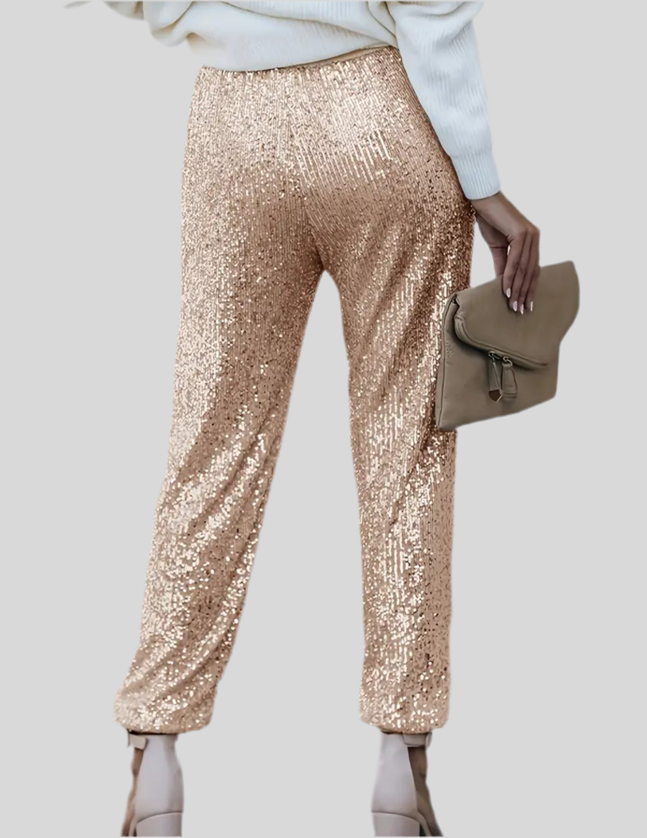 PANTALÓN LENTEJUELAS TOBILLO 6 CLRS