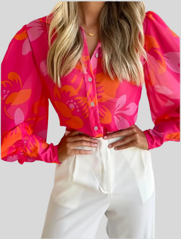 CAMISA MANGA ABULLONADA 4 CLRS