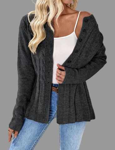 CHAQUETA DE PUNTO ENTALLADA 7 CLRS