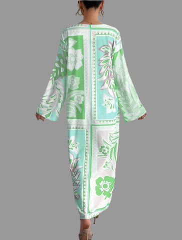 KAFTAN AMPLIO ESTAMPADO 2 CLRS