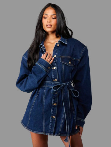 CHAQUETA VAQUERA ESTILO OVERSIZE