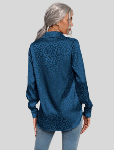 CAMISA SATÉN RELIEVE A PRINT 11 CLRS