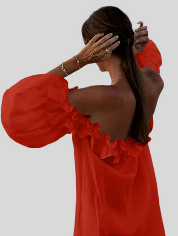 VESTIDO VERANO OPEN SHOULDERS 6 CLRS