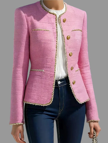 CHAQUETA CORTA ESTILO CHANEL 2 CLRS
