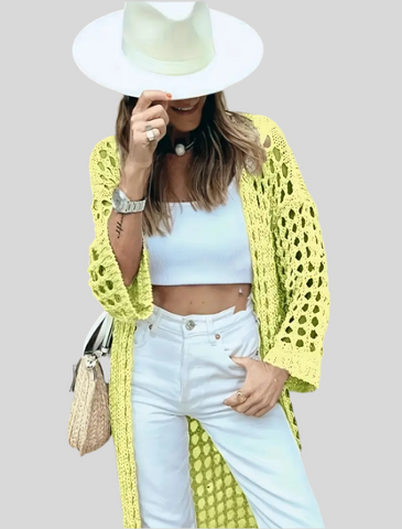 CARDIGAN CALADO DE VERANO 12 CLRS