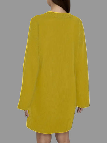 VESTIDO JERSEY DE PUNTO OVERSIZED 5 CLRS