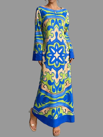 KAFTAN ESTAMPADO LARGP 2 CLRS