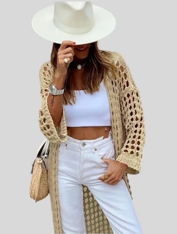 CARDIGAN CALADO DE VERANO 12 CLRS