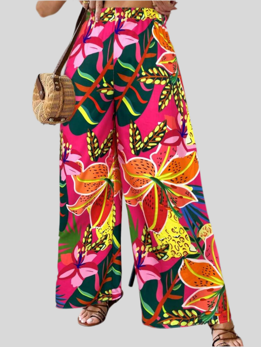 PANTALÓN OVERSIZE ESTAMPADO 4 CLRS