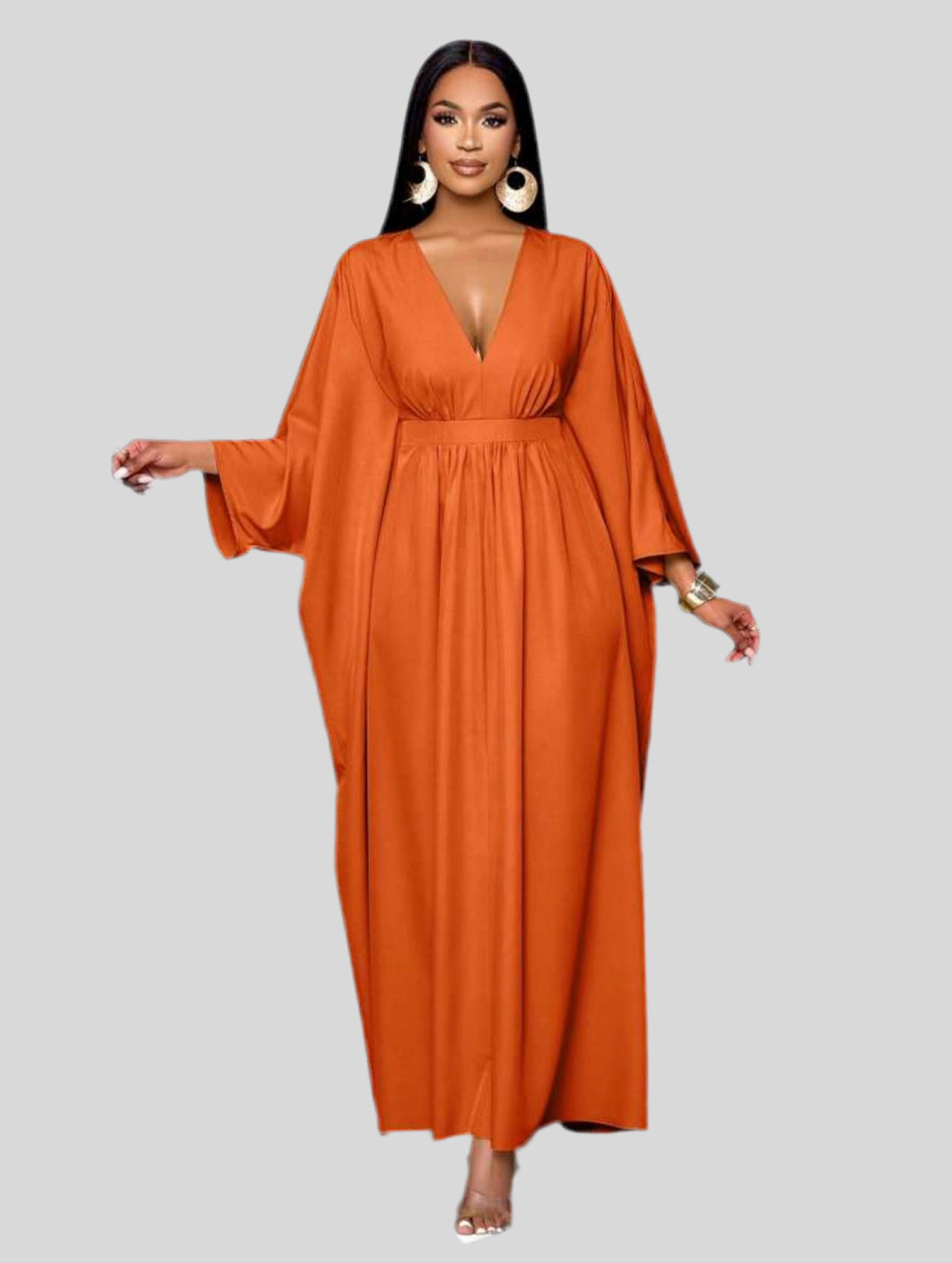 KAFTAN LISO CON ESCOTE UVE 4 CLRS