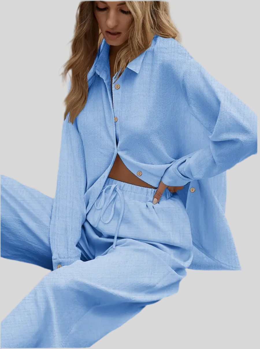 CONJUNTO PANTALÓN AMPLIO CÓMODO 5 CLRS