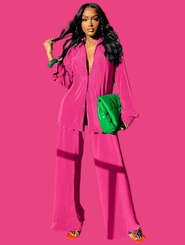 OVERSIZE PLEATED SET 16 CLRS