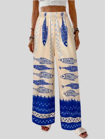 PANTALÓN DE VERANO ESTAMPADO 7 CLRS
