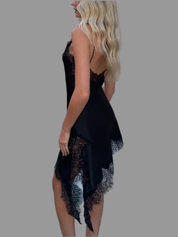 TOP LENCERO LARGO ASIMÉTRICO 2 CLRS